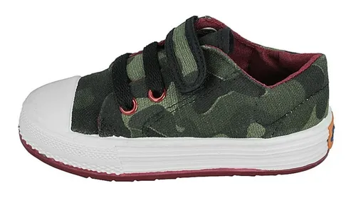comprar Zapatilla Abrojo Camuflado Verde Small Shoes