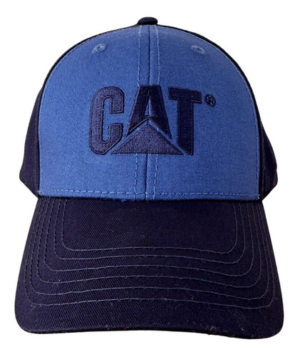 Gorra Cat Original Trucker Cachucha Bicolor Azul Caterpillar