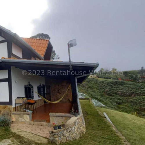 Casa Cabaña En Venta Terreno 7261m2 Negocio Estef 23-22212