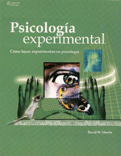 Libro Psicología Experimental De David W. Martin