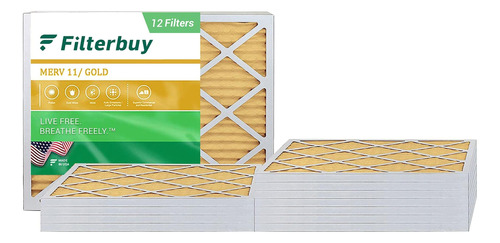 Filterbuy Xx Merv Filtro Aire Plisado Para Horno Ac V0