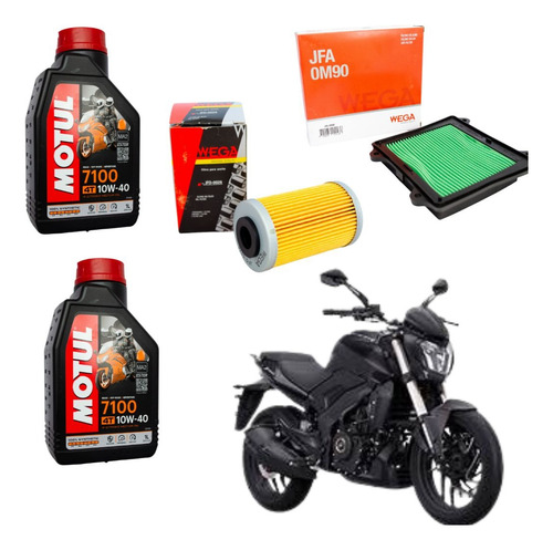 Kit Service Bajaj Dominar 400 Motul + Wega