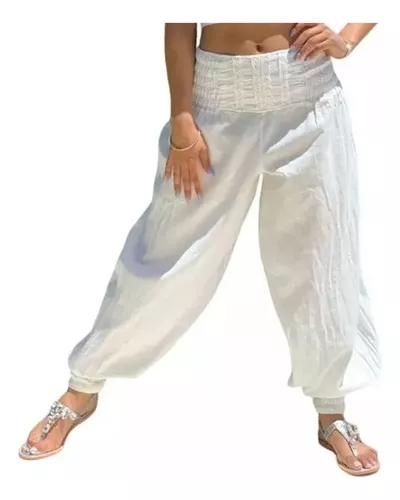 Ropa De Yoga Blanca Pantalones