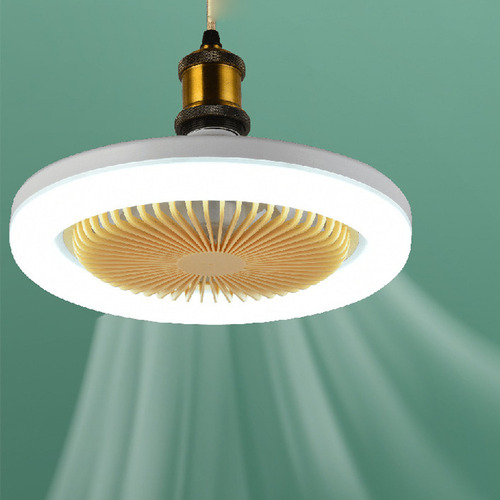 (y) Ventiladores Con Luz Led, 3- Modernos Para Lámpara Smart