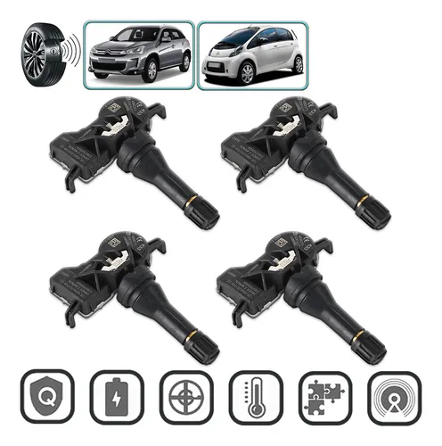 Sensor De Presión De Neumáticos Tpms Para Citroen C4 Aircros
