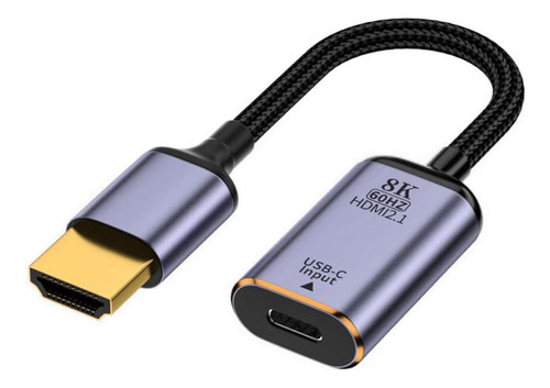 Xiwai Usb-c Tipo C Fuente Hembra A Hdmi Sink Cable Hdtv Para