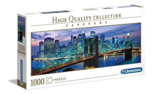 New York Brookyn Bri- Puzzle Clementoni X 1000 Pzas. - 39434