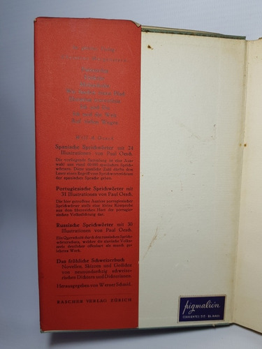 Libro Alemán Galgenlieder C. Morgenstern Ilus 1946 Mag 56463 (Usado)