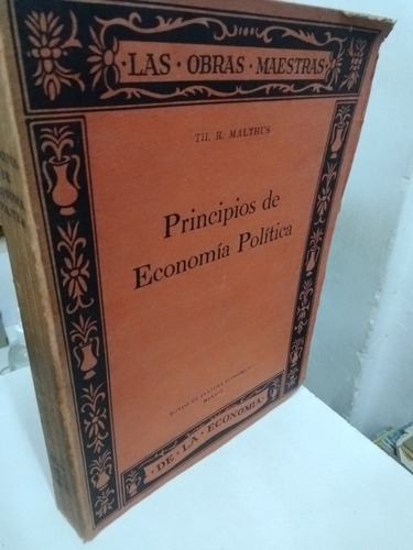 Principios De Economía Política - Th. R. Malthus -