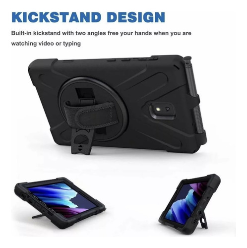 Capa Robusta Para Tablet Da Samsung Tab Active 5 X306b/x300