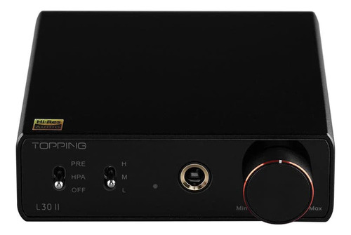 Amplificador Topping L30 Ii Headphone Nfca Amp Preto 3.5 Kw