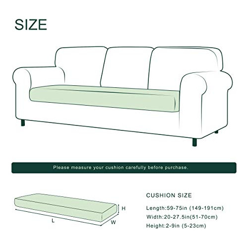 Funda De Cojin Para Sofa Grande Diseño Cuadros Color Marron