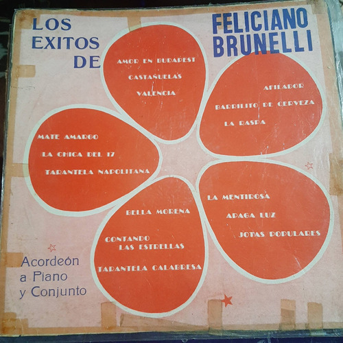 Portada Feliciano Brunelli Los Exitos De P2