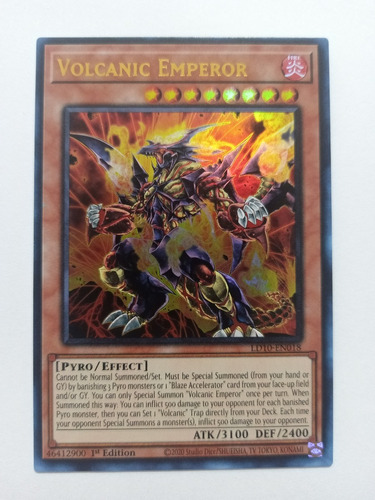 Volcanic Emperor - Ultra Rare    Ld10