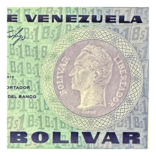 Venezuela - 1 Bolivar - Año 1989 - P #68