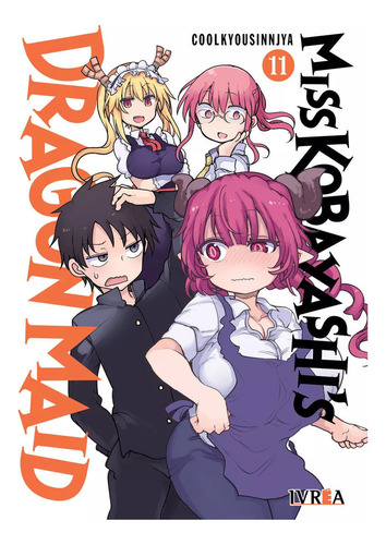 Miss Kobayashis Dragon Maid Vol. 11, De Coolkyousinnjya., Vol. 11. Editorial Ivrea, Tapa Blanda, Edición 1 En Español, 2024