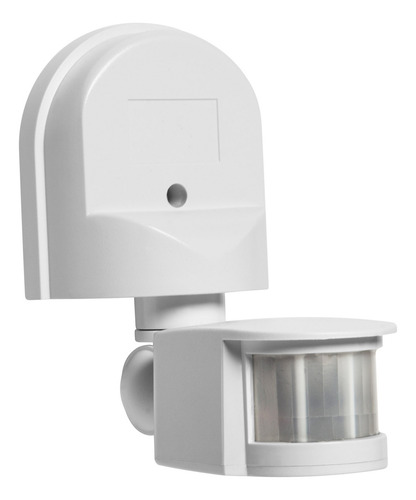 Sensor Movimiento Infrarrojo Para Exterior 180° Ajuste Distancia 12m Ip44 Para Techo O Pared Fácil Instalación Ideal Para Focos Led, Fluorescentes O Halógenos Illux Se-2101