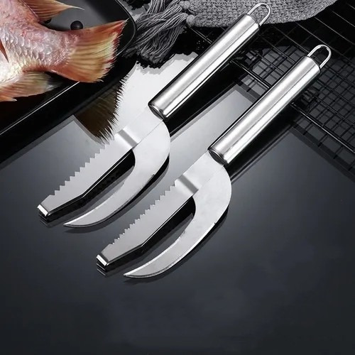Herramienta De Cocina For Quitar Escamas De Pescado, 2 Piez