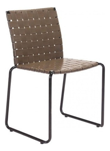 Silla De Comedor Beckett Espresso Këssa Cdmx Color De La Estructura De La Silla Negro Color Del Asiento Café Diseño De La Tela Liso