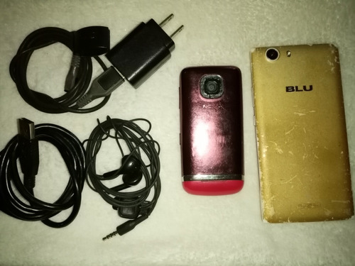 Vendo 2 Celulares:1 Marca Blue De Vidrio Templado Y 1 Nokia