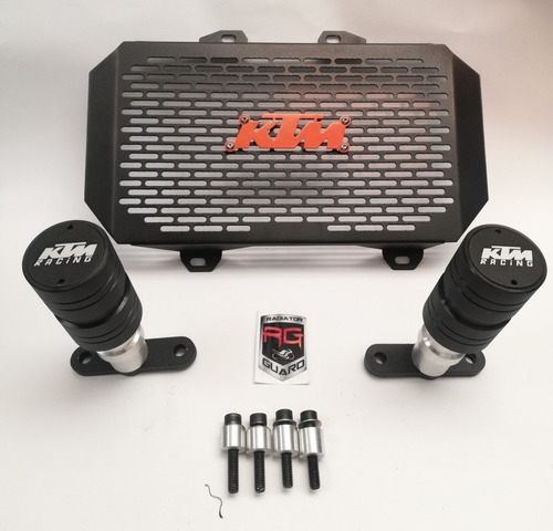 Defensas Ktm 200 + Parrilla Radiador Duke