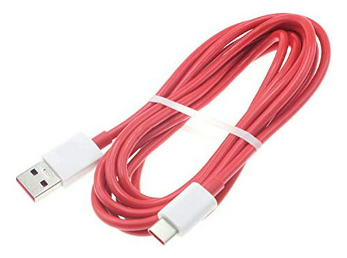 Cable Usb-c 6ft Rojo Compatible Con Amazon Fire 7/kids (2022