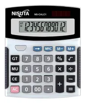 Comprar Calculadora Convencional Nisuta Nscalc1 12 Dígitos Fact A-b