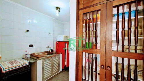 Imagem 15 de 19 de Apartamento Na Praia, Vista Para O Mar, Sacada, 2 Dormitórios + Dependência De Empregada, 1 Vaga De Garagem, Pitangueiras, Guarujá/sp - Ap5529