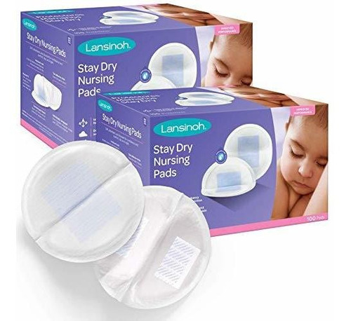 Lansinoh Stay Dry Almohadillas De Lactancia Desechables Para