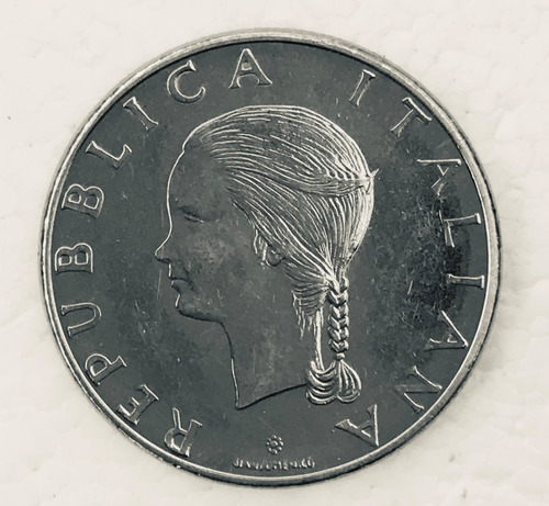 * Italia 100 Liras 1979. Conmemorativa Km# 106 F A O (Usado)