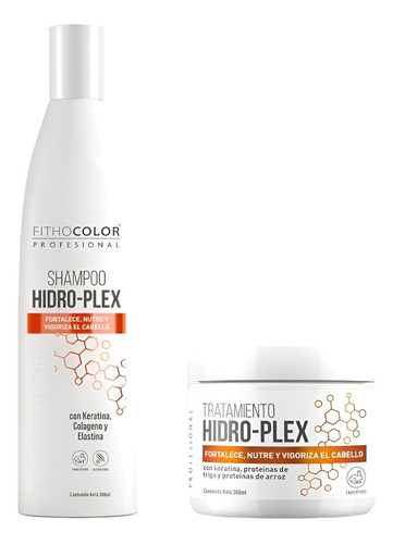 Combo Shampoo + Mascara Capilar Hidroplex Fithocolor