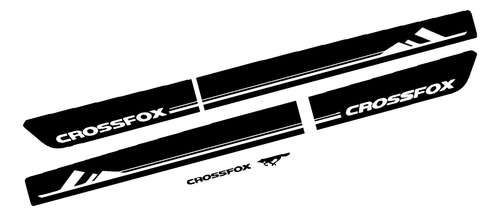 Adesivo Faixa Lateral Volkswagen Crossfox 2011 Cf003