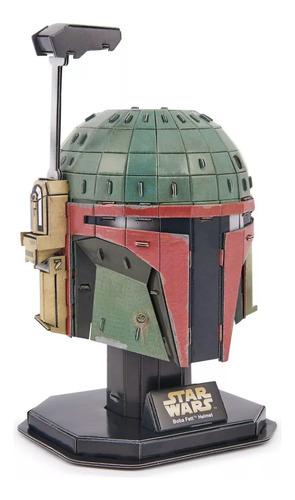 Rompecabezas 4d Build Casco Boba Fett Star Wars Spin Master