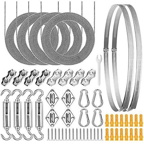 Kit De Hardware Vela De Sombra, 6 Pulgadas 4 Cables De ...