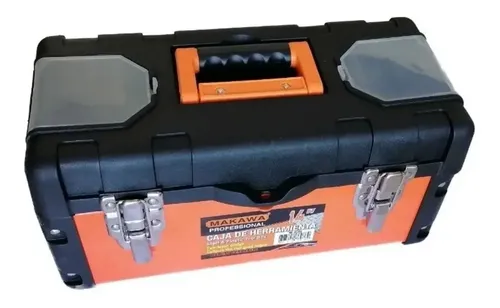 Caja Herramientas Metálica Makawa 35.56 cm 4 Compartimentos