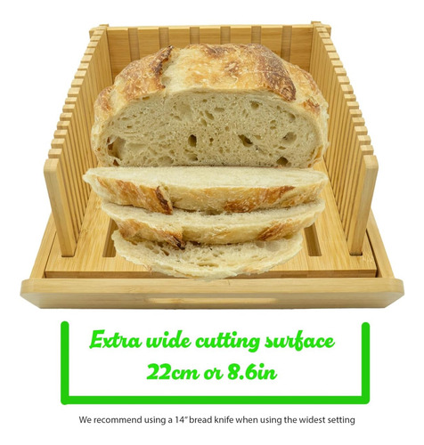 Guía De Rebanado De Pan Sourdough Para Diferentes Tamaños