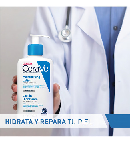 Loción Hidratante Cerave 236 Ml Para Piel Normal A Seca