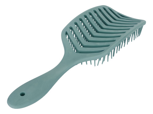 Cepillo Curvo Para Peinar El Cabello, Hueco, Desenredar En H