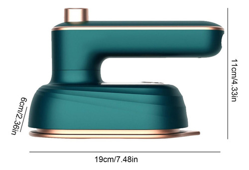 Imagen 1 de 9 de Vaporizador De Ropa Portátil Mini Plancha Portátil