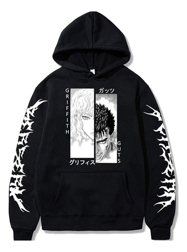 Li2 Sudaderas Con Capucha Funny Anime Berserk Guts Griffith