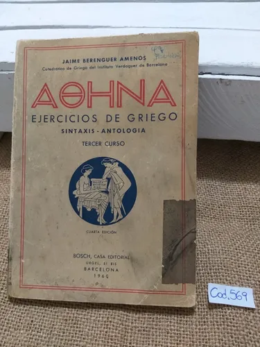 Jaime Berenguer Amenós / Aohna Ejercicios De Griego (Usado)