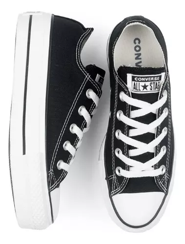 Tênis Converse Chuck Taylor All Star Platform Ox Preto CT04950001