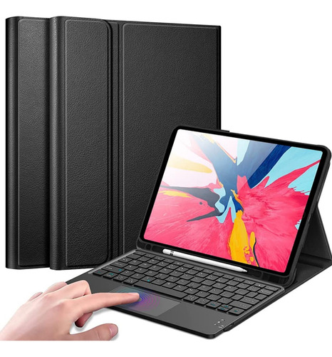 Funda Para Teclado iPad Pro Inalambrico Magnetica Soporte