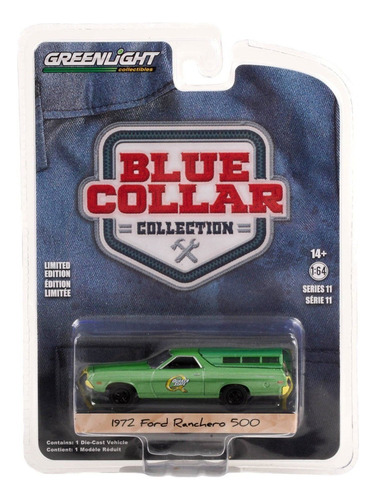 Auto Greenlight (1:64) Bluecollar Ford Ranchero 1972