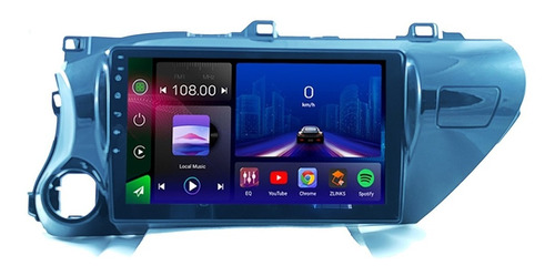 Stereo Multimedia Gps Toyota Hilux 16-21 2gb 32gb Carplay