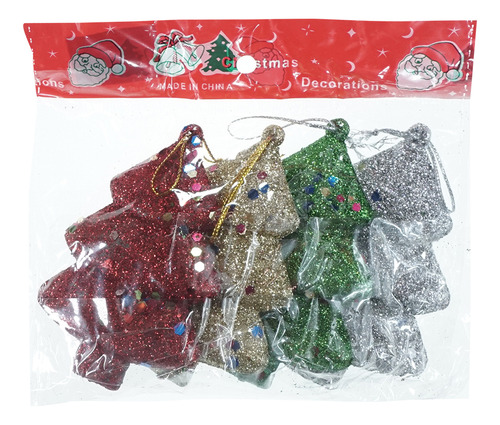 20 Árboles Navideños 3d Adorno Colgante Para Árbol Navidad