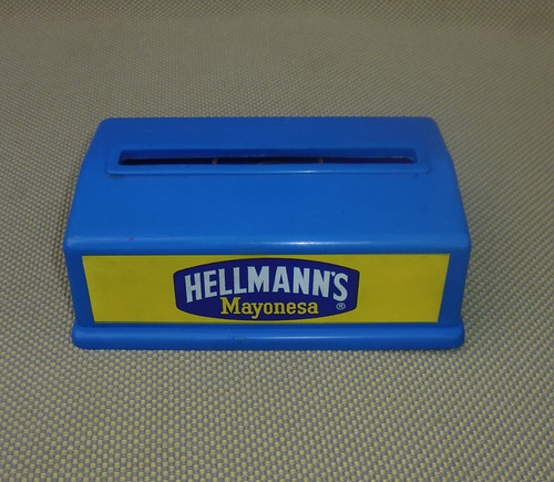 Servilletero Propaganda Hellmans ( Plástico)