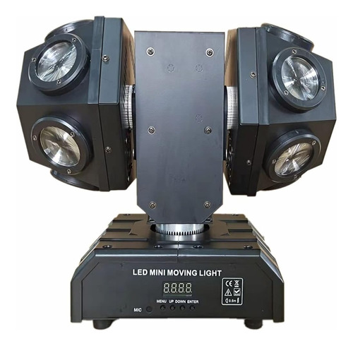 Junman 180w Two Head Football Led Beam Moving Head Wash Stag