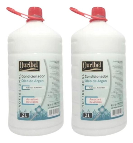 Condicionador Ouribel 2000ml Oleo Argan - Kit C/2un