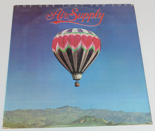 Airsupply The One That You Love Lp Vinilo Disco Acetato 1981